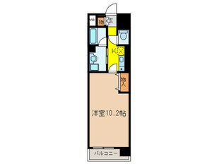 ヒルズ新栄２号館の物件間取画像